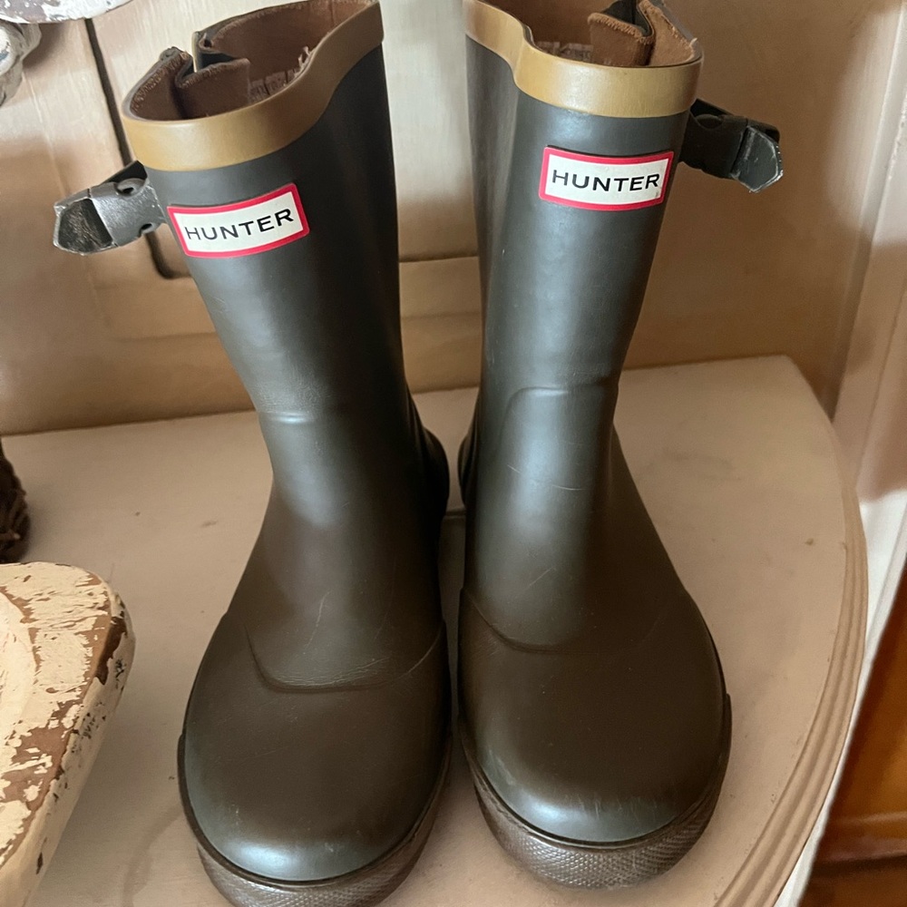 HUNTER RAIN BOOTS Davidson Rain Boots